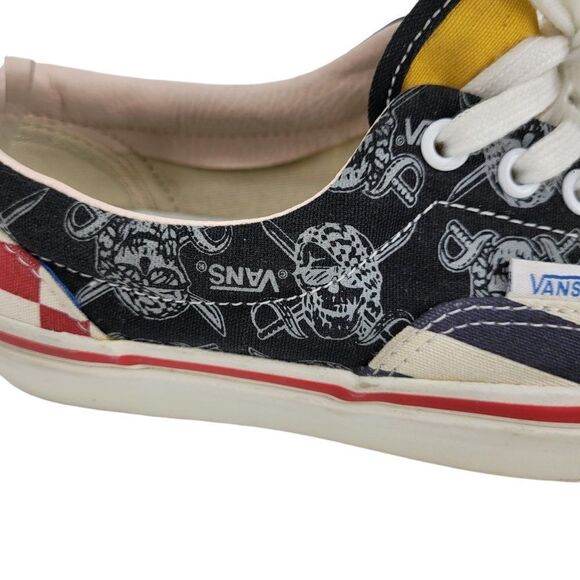 Vans 50th Anniversary Van Doren Approved Era 95 Pirate‎ Flag Womens 6 Mens 4.5 - Picture 4 of 13